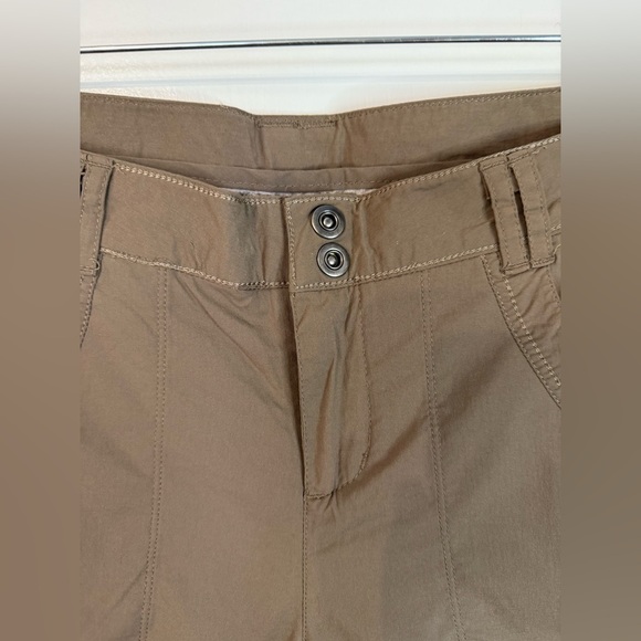 REI Women’s Brown Poplar Roll-Up Pants - Size 10 Petite - Picture 3 of 8